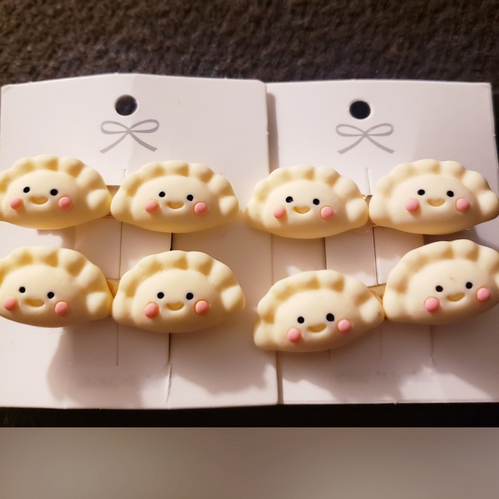 Dumpling hairclips